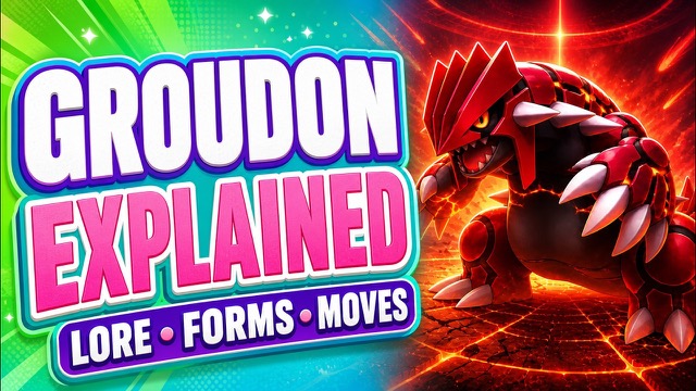Groudon Explained: The Legendary Pokémon That Created the Land video thumbnail