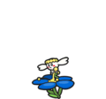 Flabébé (Blue Flower) sprite