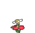 Flabébé (Red Flower) sprite
