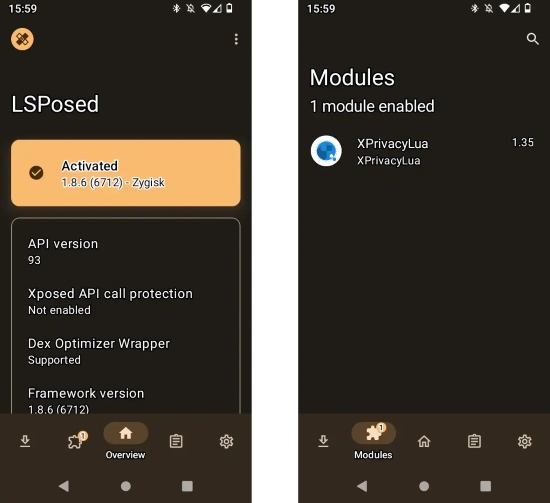 activate xrpivacy moduel