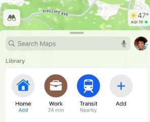 add apple maps home address