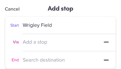 add stop on lyft
