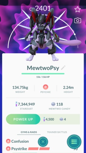 armored mewtwo pokemon go