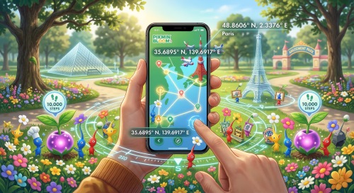 best coordinates for pikmin bloom