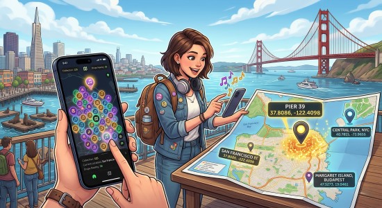 best coordinates for soundmap