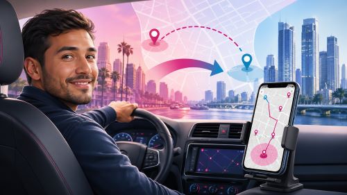change lyft friver location
