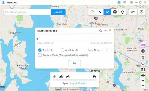 customize speed multi spot mocpogo