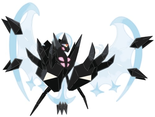 Dawn Wings Necrozma, the fusion of Necrozma and Lunala in Pokémon GO