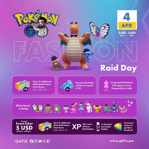 fashion raid day example