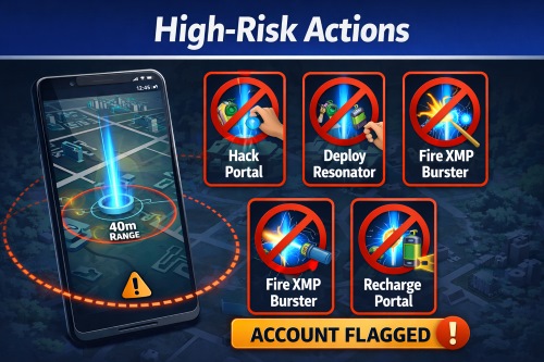 high risk actions after spoofing ingess prime