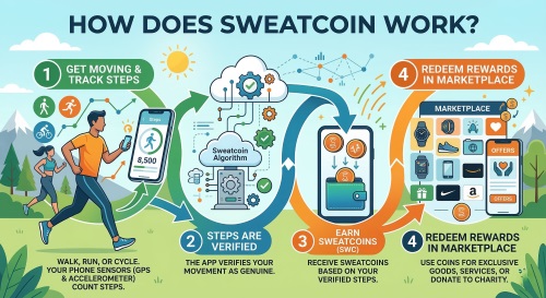 how does sweatcoin work