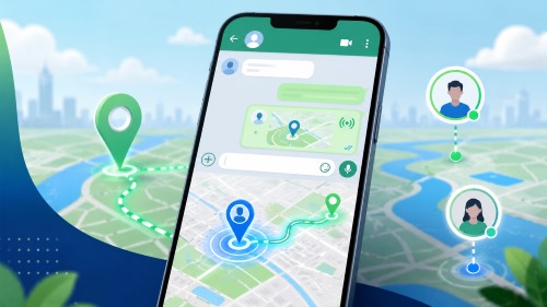how to share whatsapp location guide