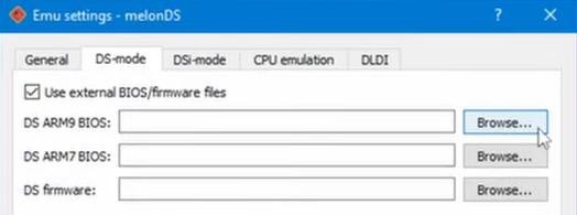 install bios files on melonds
