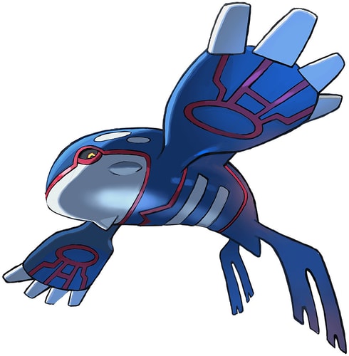 kyogre official artwork