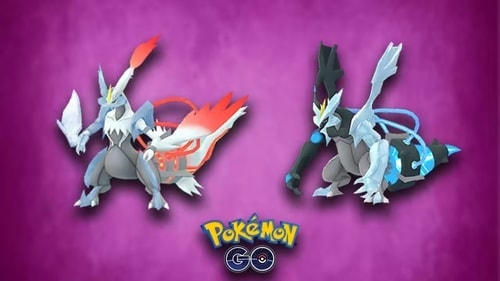 Black Kyurem and White Kyurem side-by-side comparison