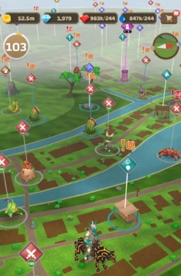 magic streets interface