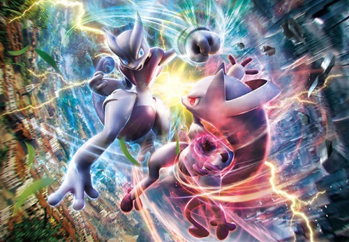 mega mewtwo xy battle art