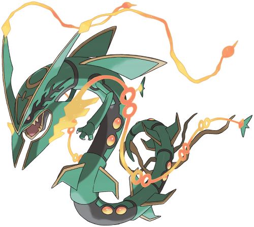mega rayquaza official
