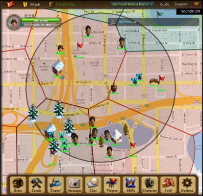 parallel kingdom interface