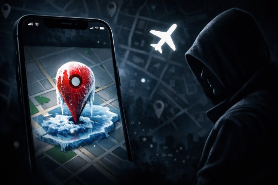 pause find my location