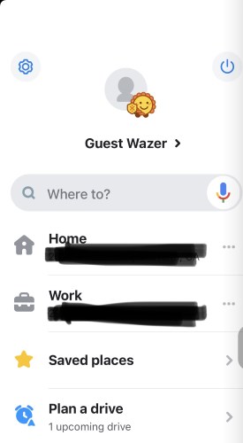 plan a drive on waze