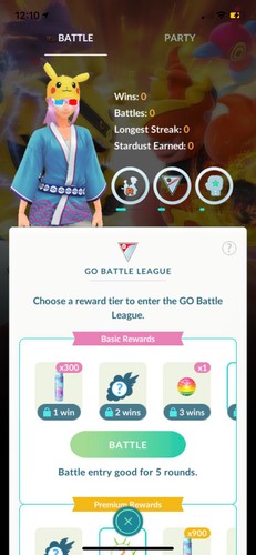 pokemon go battle league