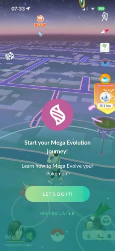 pokemon go mega evolution screen
