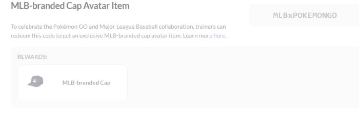 pokemon go promo code for avartar item