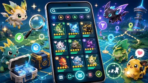 pokemon go search string guide