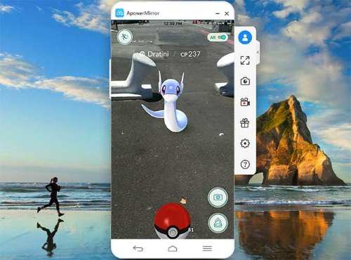 pokemon screen mirror