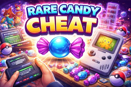rare candy cheat