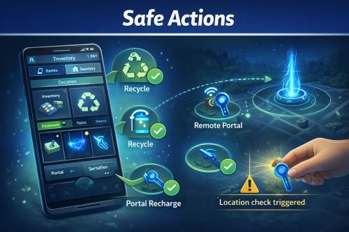 safe actions after spoofing ingess prime