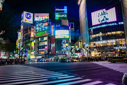 shibuya crossing tokyo
