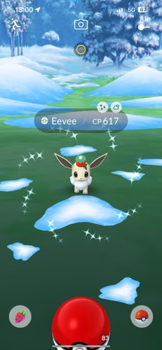 shiny costume eevee pokemon go