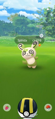 shiny spinda pokemon go