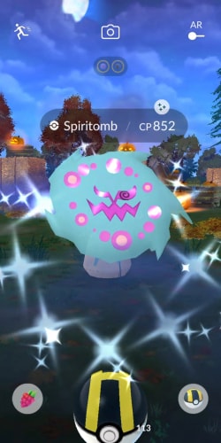 shiny spiritomb pokemon go