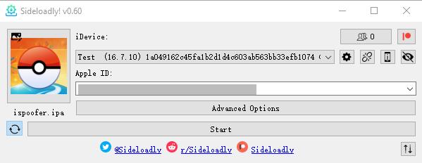 sideload ispoofer with sideloadly