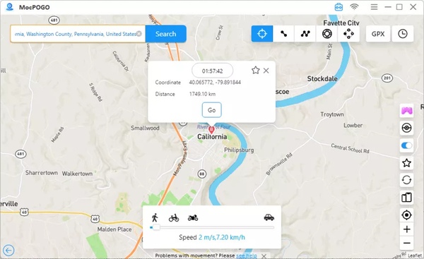 teleport mode mocpogo