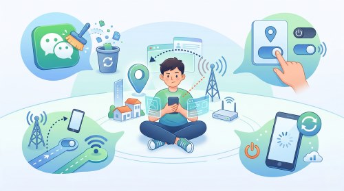 troubleshooting fail to change location on wechat moments