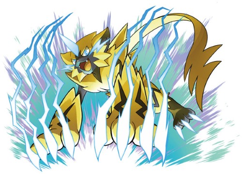 zeraora official artwork